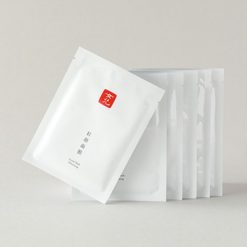 60天保养计划面膜24片组 - 面膜/冻膜 - 其他材质 红色