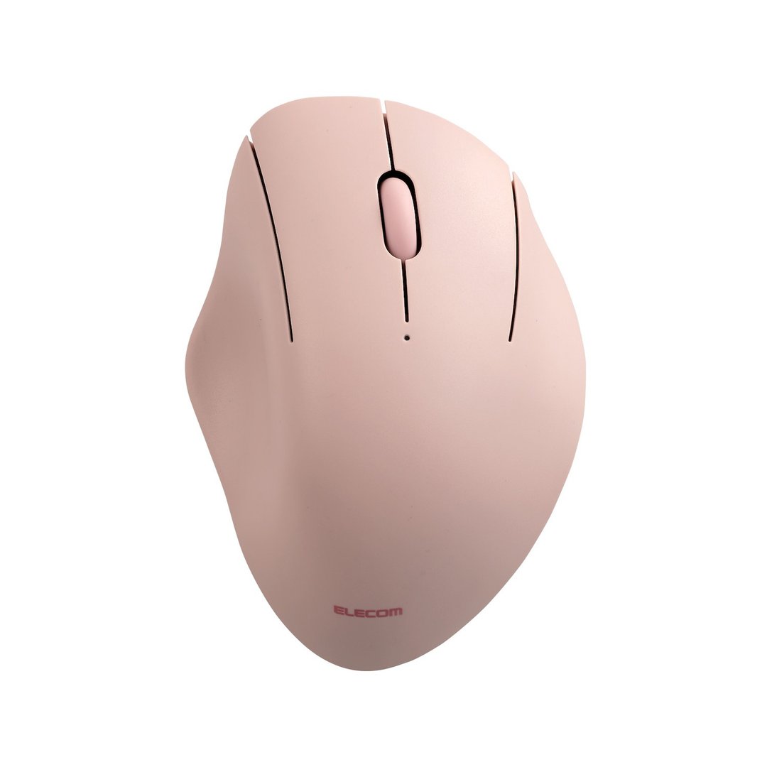 ELECOM Shellpha 静音双模 3 键鼠标-粉 M - 电脑配件 - 其他材质 粉红色