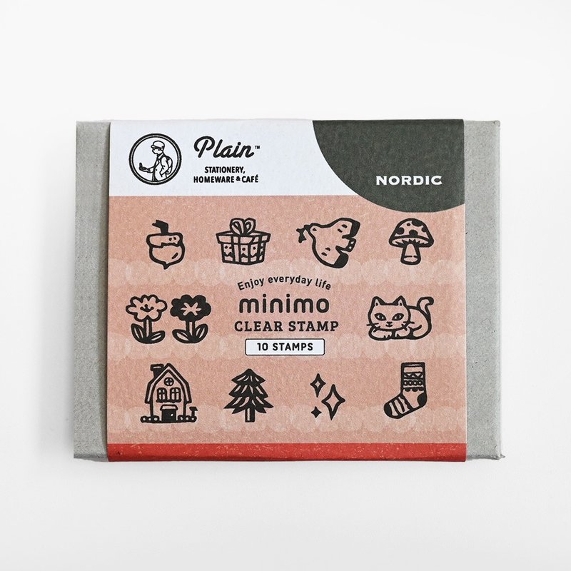 minimo 迷你透明印章 北欧 - 印章/印台 - 塑料 透明