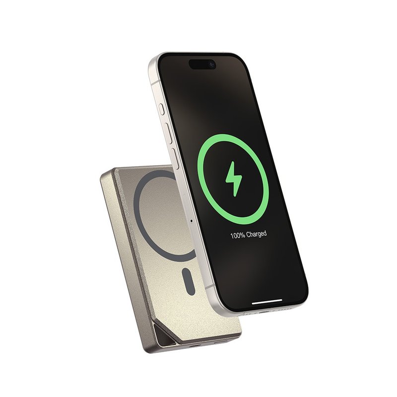 mophie Essentials 金属磁吸移动电源 10000 mAh 玫瑰金 - 充电宝/传输线 - 其他材质 
