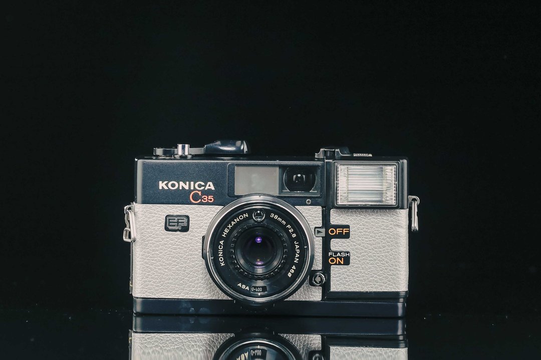 KONICA C35 EF #8252 #135底片相机 - 相机 - 其他金属 