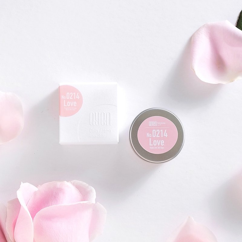 0214 Love 爱香膏 固体香水 体香膏 香氛 - 润发用品 - 蜡 白色