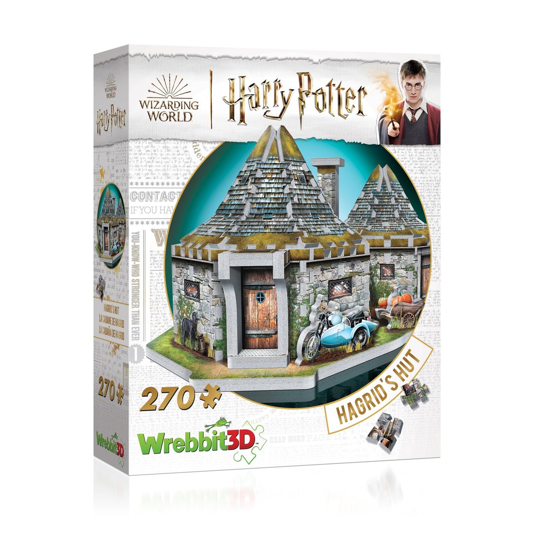 海格小屋 ∕ 利波特_3D拼图_270片 - 拼图 - 其他材质 多色