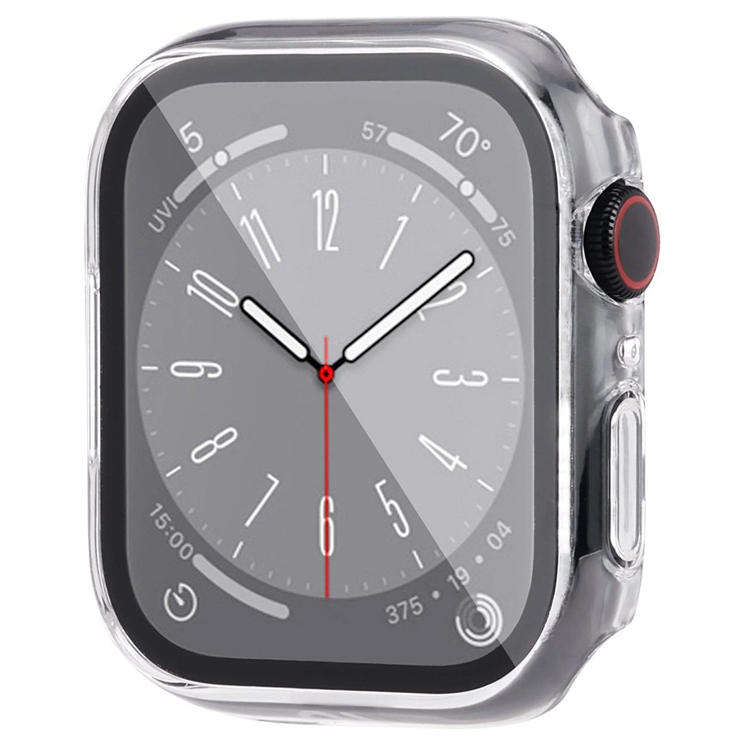 Apple Watch 45mm 7-8代 Tough 内置玻璃贴一体成型保护壳 -透明 - 其他 - 其他材质 