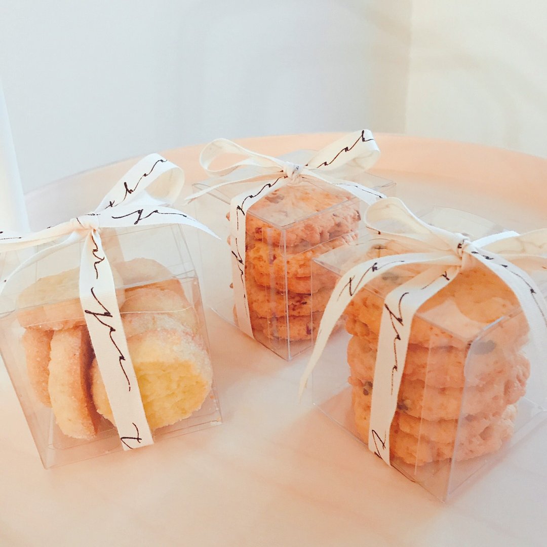 【新年快闪包邮】婚礼小物、桌上礼 | 综合甜食单盒包装 | 50盒 (六款甜食任选) - 手工饼干 - 新鲜食材 