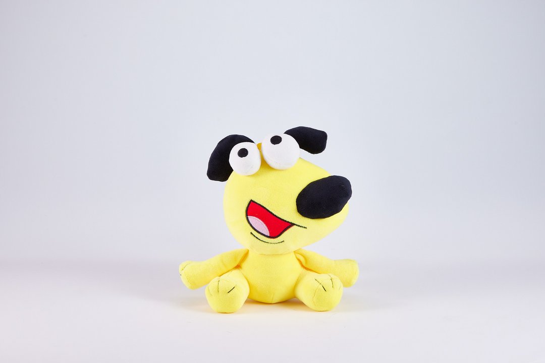 PadKaKa POPO狗狗 23cm 亲肤材质 绒毛娃娃 - 玩具/玩偶 - 棉 黄色