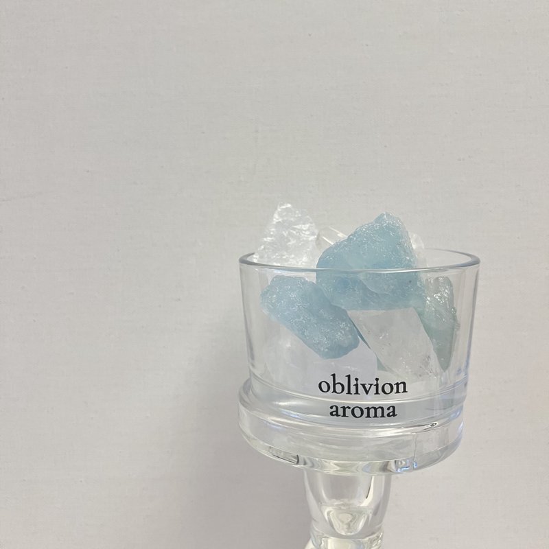 新年防水逆顺学业事业 天然水晶扩香石 白水晶+海蓝宝 - 香薰/精油/线香 - 其他材质 