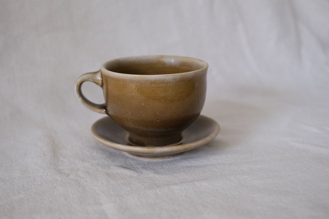 琥珀野斑- 咖啡杯盘组 - 咖啡杯/马克杯 - 陶 