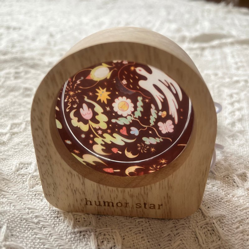点亮星光系列 幽默之星魔法夜灯 - 灯具/灯饰 - 木头 