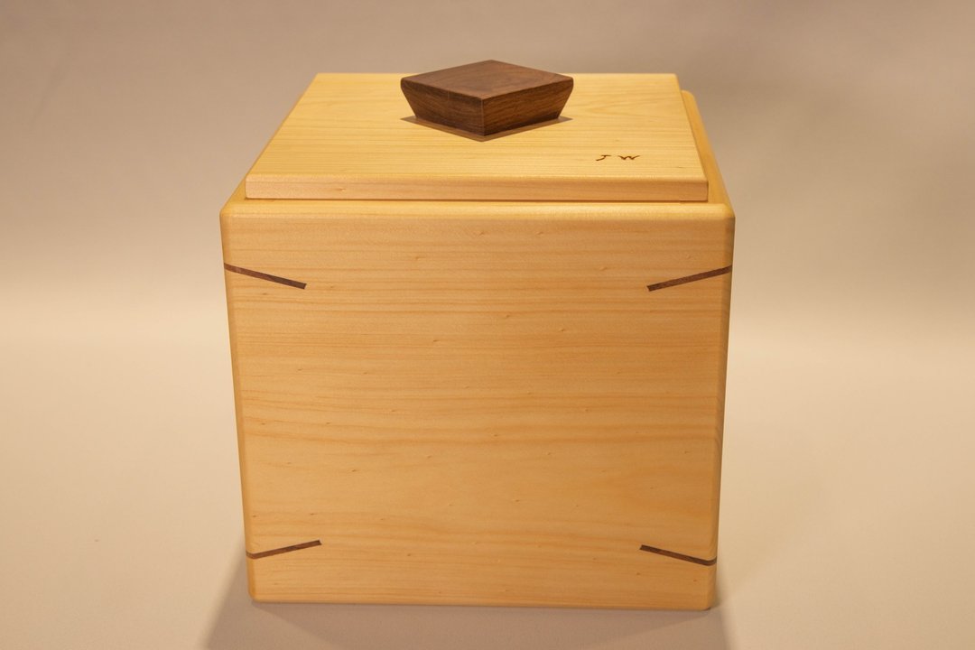 【非木不可】实木 开盖 小物收纳盒丨 可定制 - 收纳用品 - 木头 咖啡色