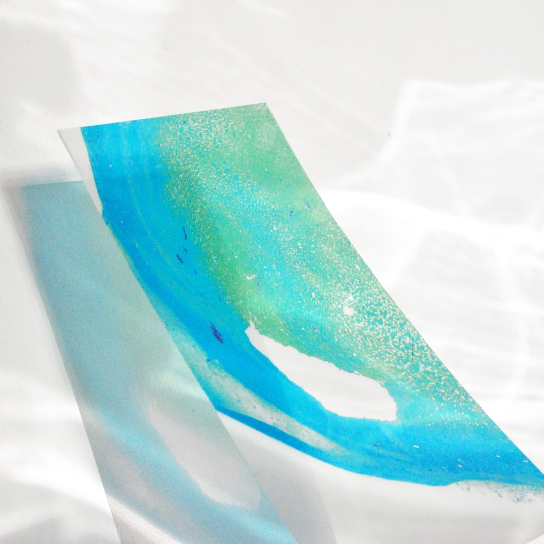 碧色浅滩/明信片贴纸 - 贴纸 - 防水材质 蓝色