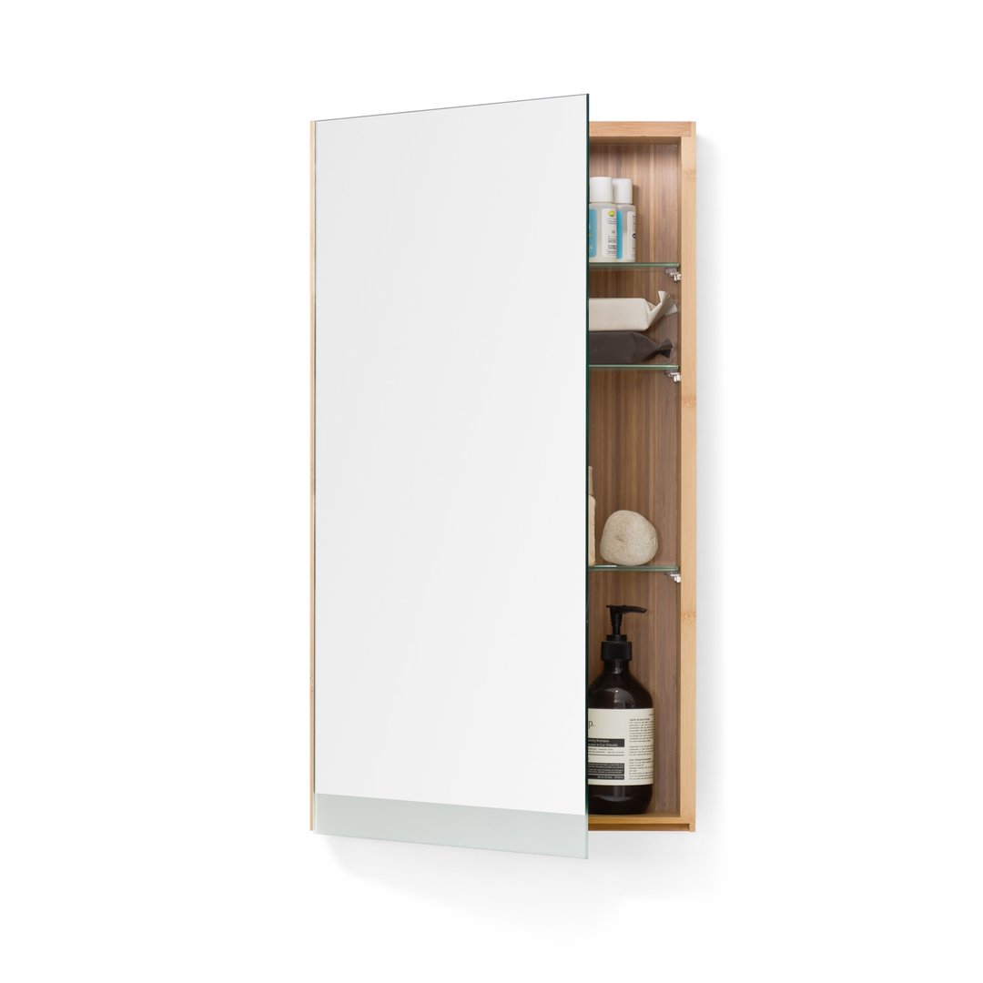 极简700浴镜柜 - 竹 / Single Cabinet 700 Arena - 卫浴用品 - 竹 
