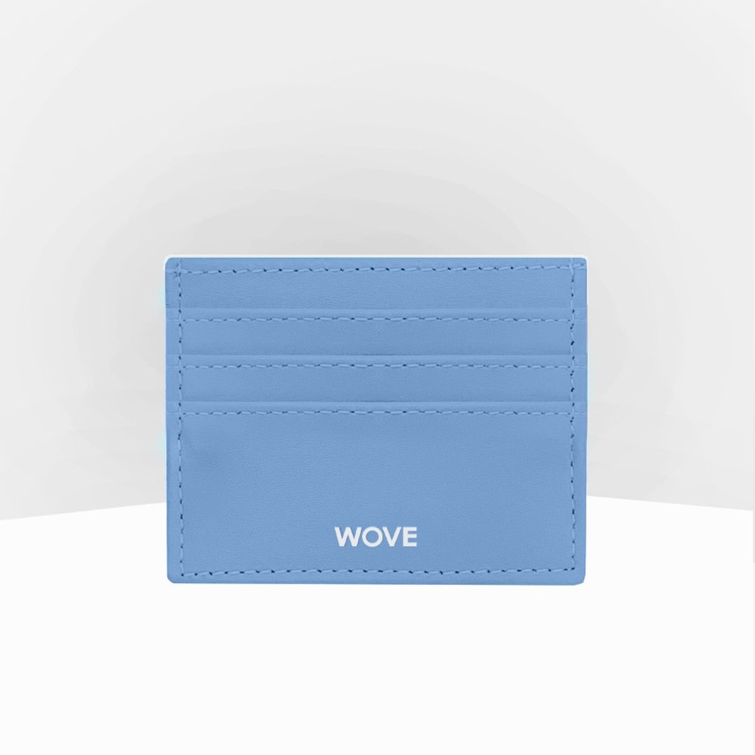 WOVE - 卡包，Wild 蓝 Yonder，带有中间隔层的卡包。 - 其他 - 人造皮革 蓝色