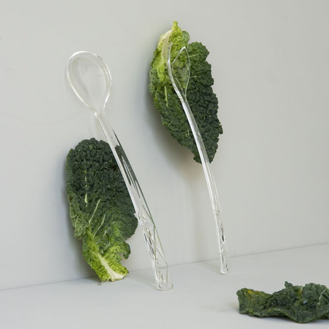 野餐压克力沙拉杓组 - 餐刀/叉/匙组合 - 压克力 