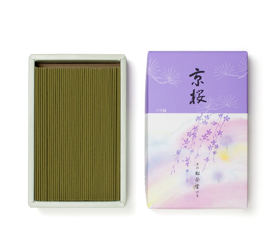 京樱 Kyoto Cherry Blossoms 京桜线香【京线香】大容量纸盒包装 - 香薰/精油/线香 - 其他材质 