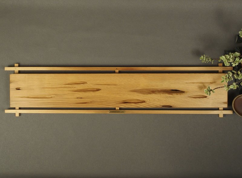 岩选 - 风化桧木盘 WEATHERED WOOD - 茶具/茶杯 - 木头 咖啡色