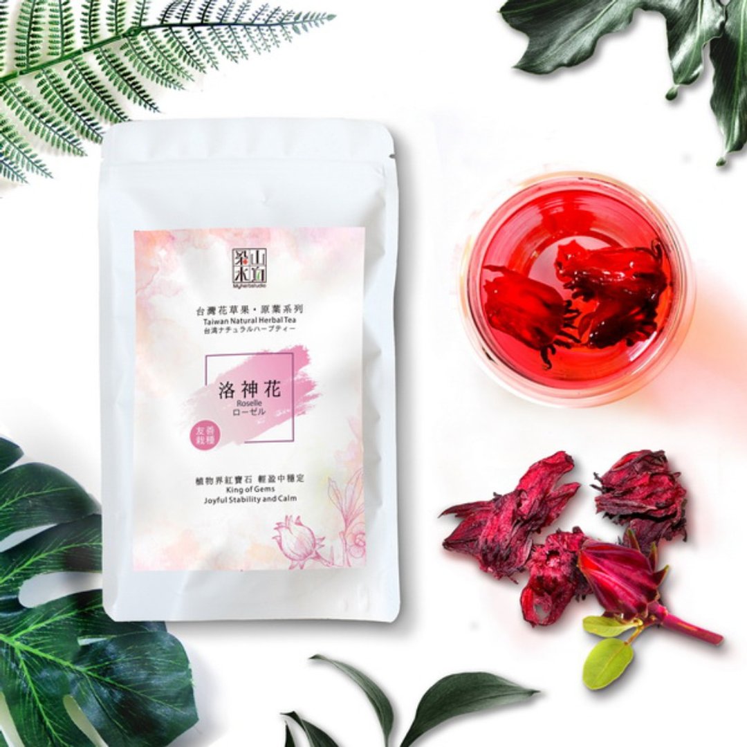 【轻盈洛神花】 独特酸甜气息 无咖啡因台湾在地采摘 - 茶 - 新鲜食材 红色