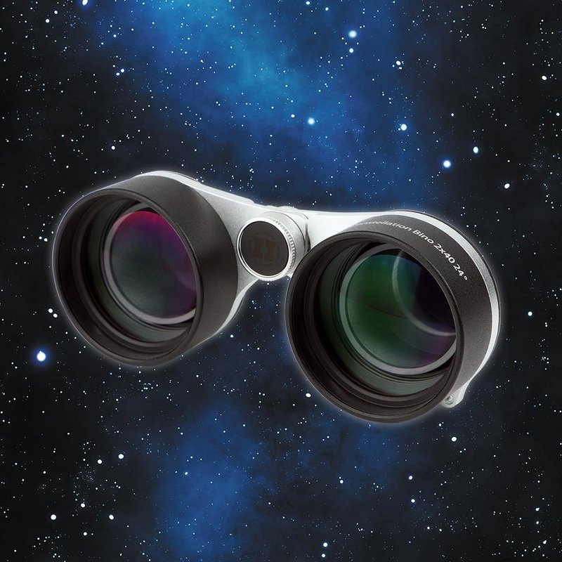 Starry Night 2x40mm 观星用超广角低倍双筒望远镜【K362】 - 露营用品 - 玻璃 黑色
