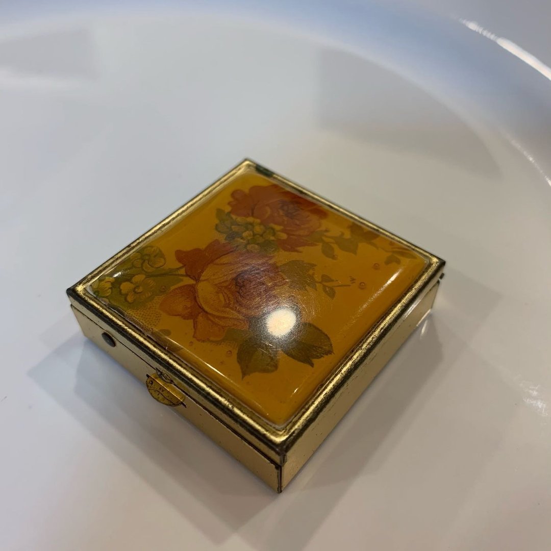 Vintage 花朵饰品盒 - 其他 - 其他金属 