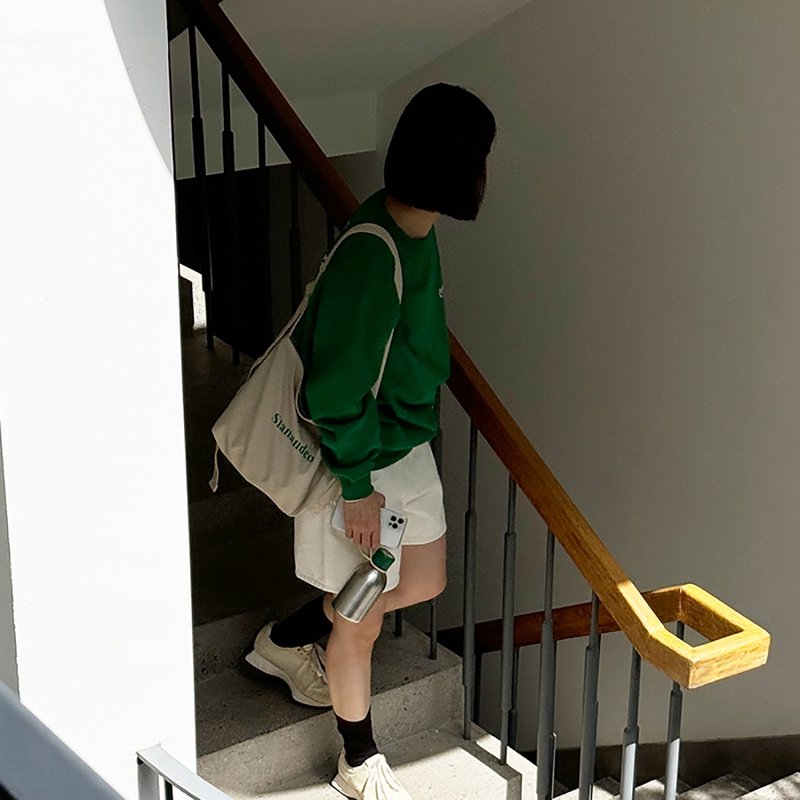 Stan&Co 轻便斜跨包 含水壶袋/单肩两用包 防泼水休闲男女通勤 - 侧背包/斜挎包 - 尼龙 