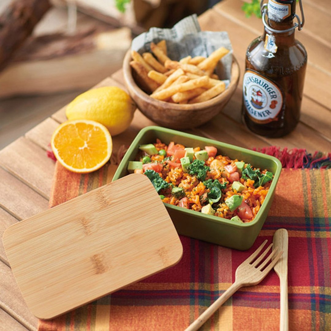 Lunch Box Students Office For Kids Bento Box Portable Leak Proof Food Container - 便当盒/饭盒 - 塑料 