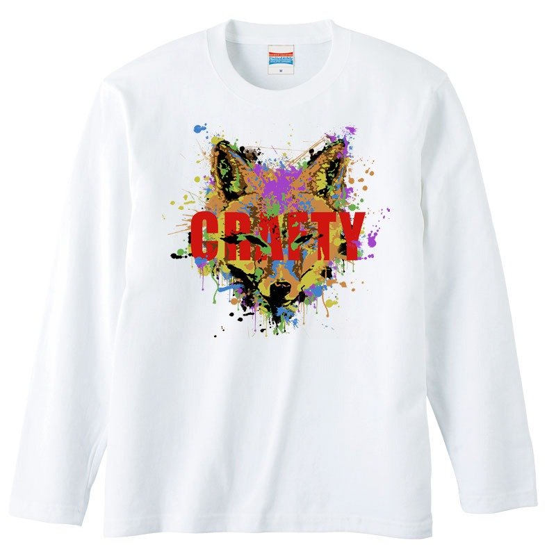 ロングスリーブTシャツ / crafty - 男装上衣/T 恤 - 棉．麻 白色