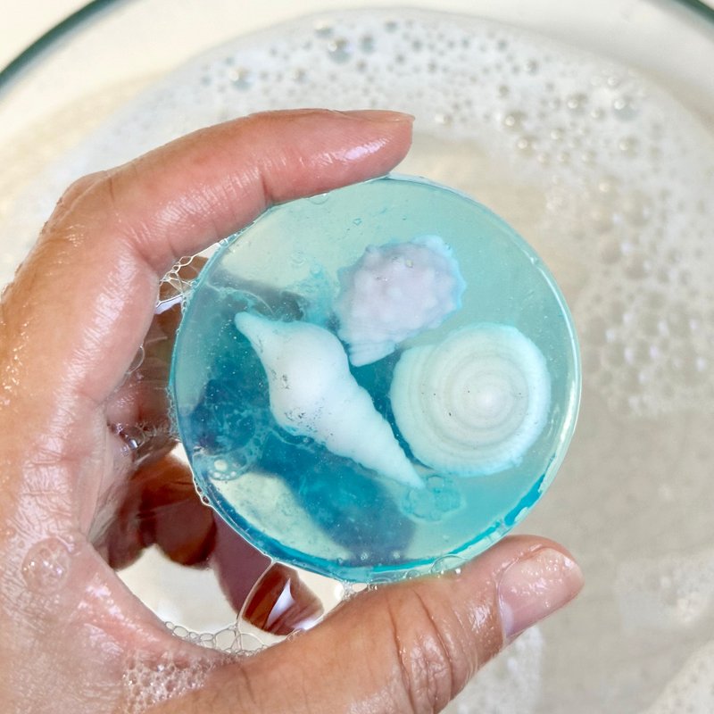 海岛贝壳 造型肥皂 柑橘精油香 - 肥皂/手工皂 - 其他材质 