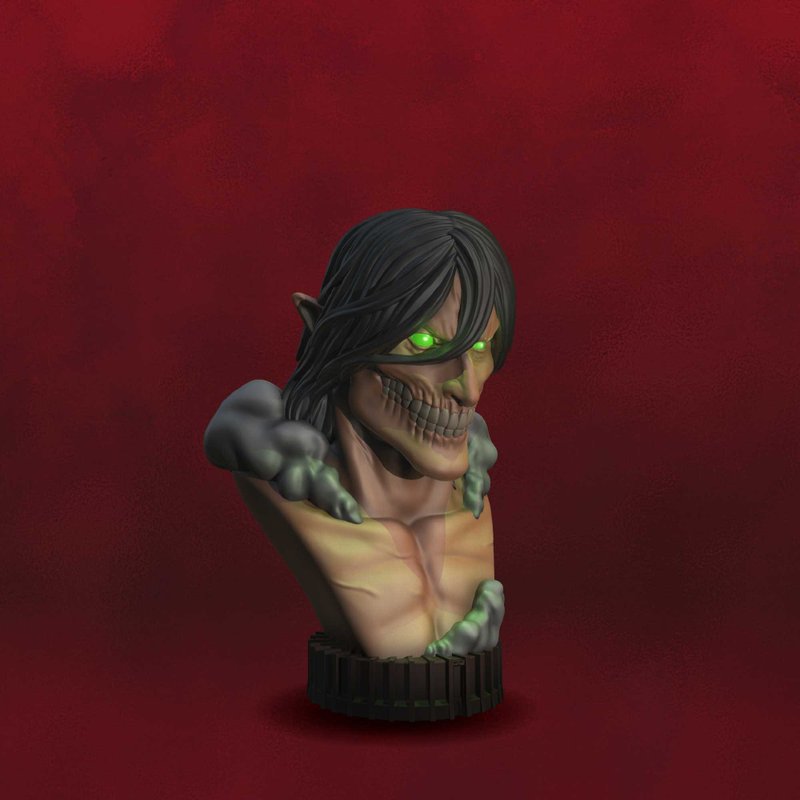 现货【进击的巨人 最终季】进击的巨人立体悠游卡 - 造型悠游卡/交通卡 - 塑料 多色