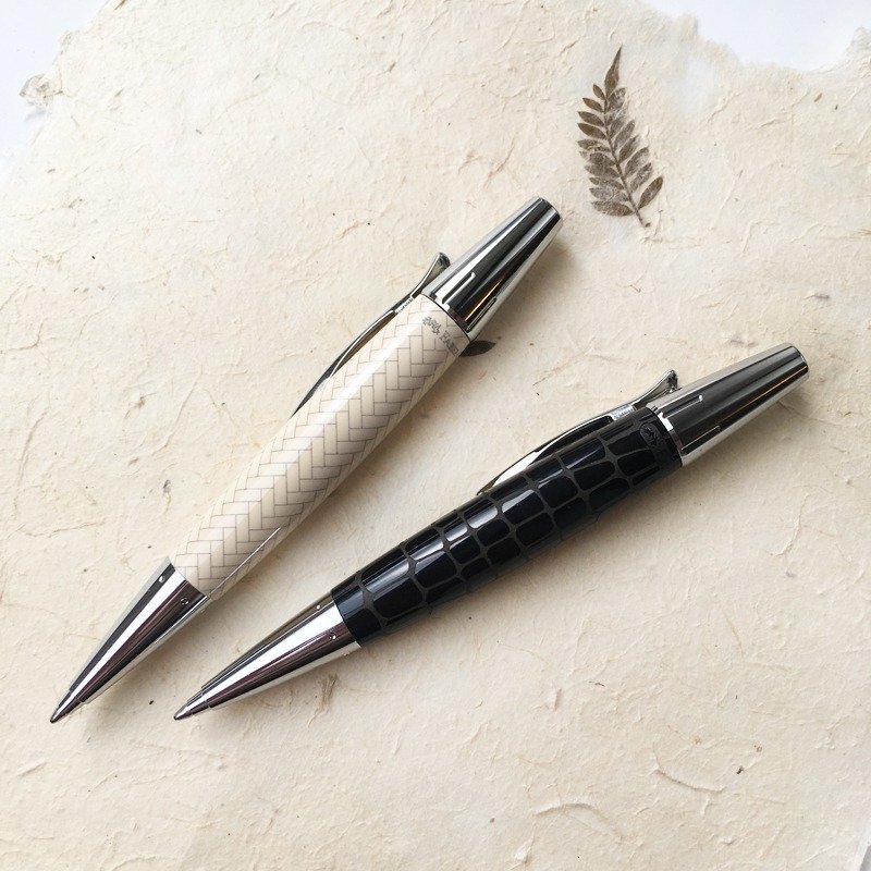 Faber-Castell E-MOTION 辉柏典雅纹路旋转原子笔 |德国 原子笔 - 圆珠笔/中性笔 - 其他金属 