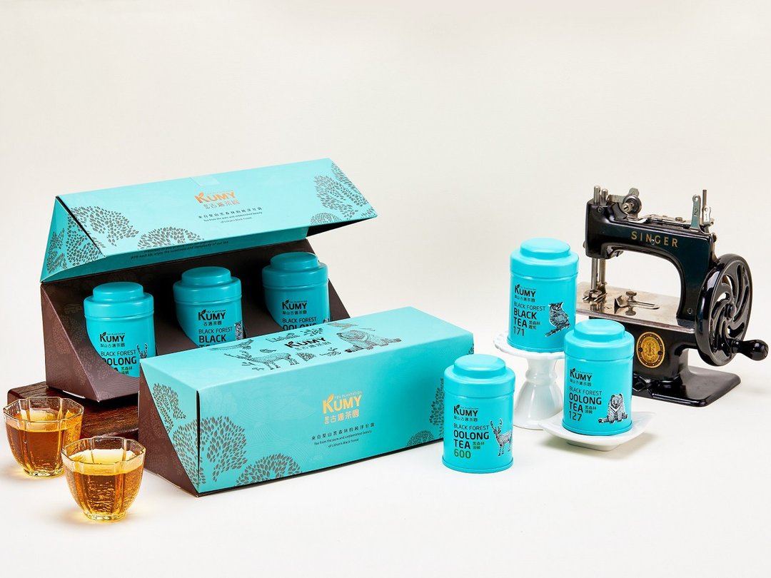 星赏 品尝组 梨山黑森林 清香乌龙, 韵香乌龙, 顶级红茶 - 茶 - 新鲜食材 粉红色