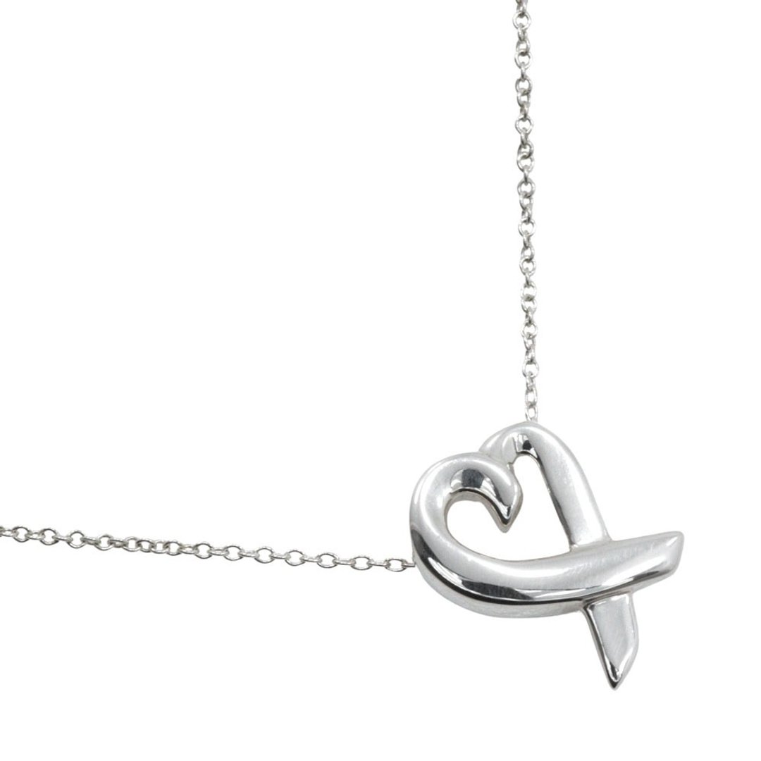 [日本直送] Tiffany & Co. 爱心项链 Paloma Picasso 925银心型约 2.9g 女款 [二手] - 项链 - 银 银色