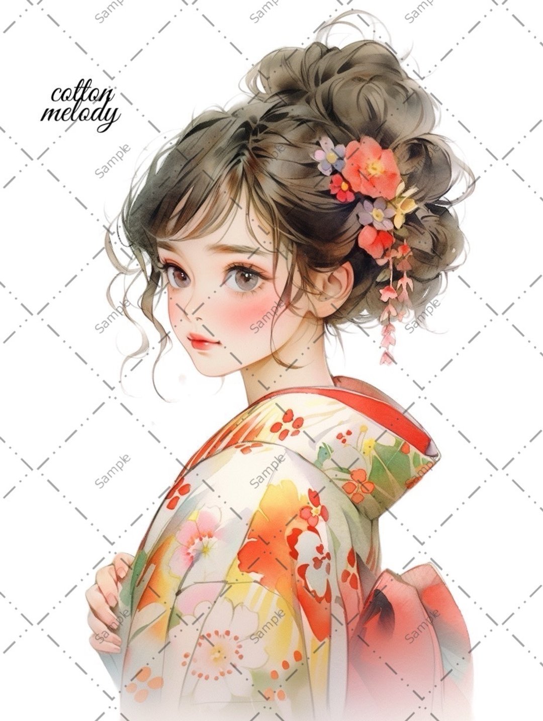 原创贴纸 No.479 人物贴纸 原创贴纸 人物贴纸 女孩贴纸 原创人物贴纸 - 贴纸 - 纸 