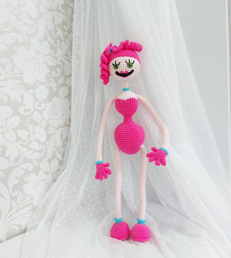 Mommy Long Legs plush Poppy Playtime Huggy Wuggy Plush Toy Play Game  Horror Dol - 玩具/玩偶 - 棉．麻 粉红色