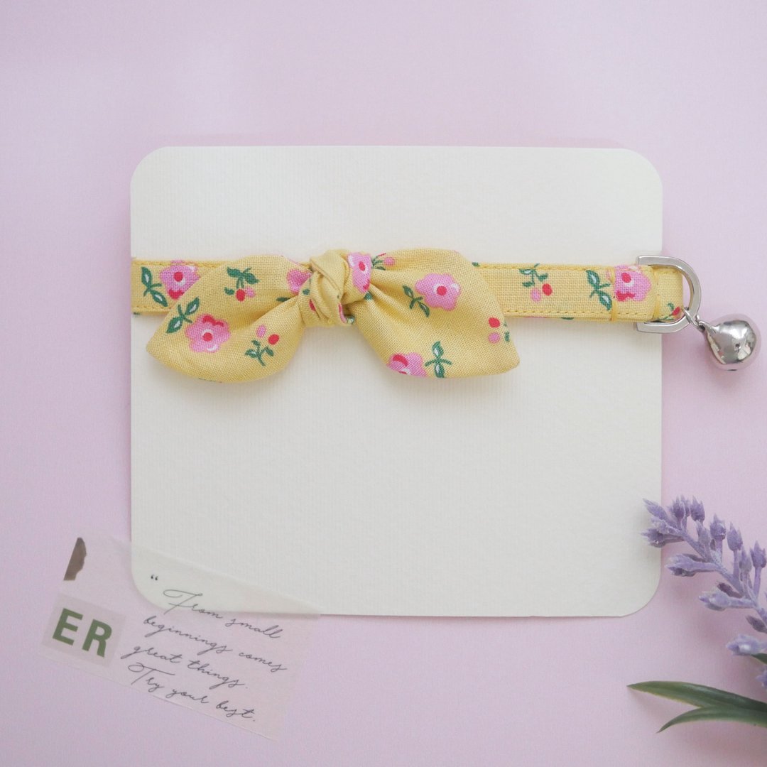 Goh Ghee Series Breaakaway Cat collar - 项圈/牵绳 - 棉．麻 
