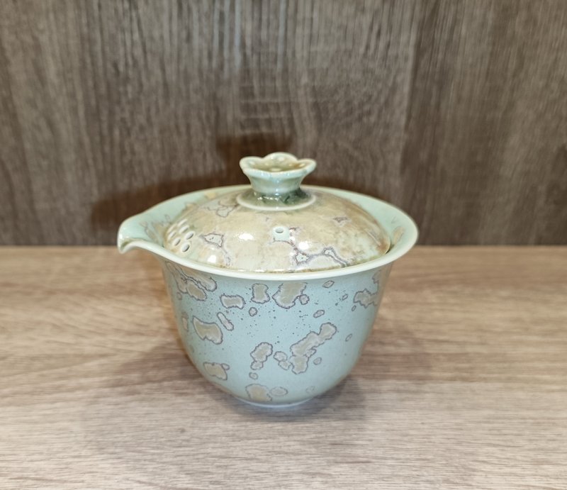 绿结晶釉 - 盖碗 - 易泡壶 - 莺歌李玟睿 - 茶具/茶杯 - 陶 