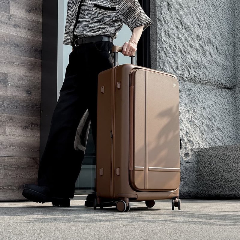 NINETYGO 浓醇箱 29寸行李箱 - 行李箱/行李箱保护套 - 其他材质 咖啡色