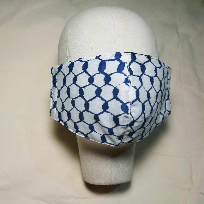 Sienna蚕丝里立体口罩 - 口罩 - 棉．麻 白色