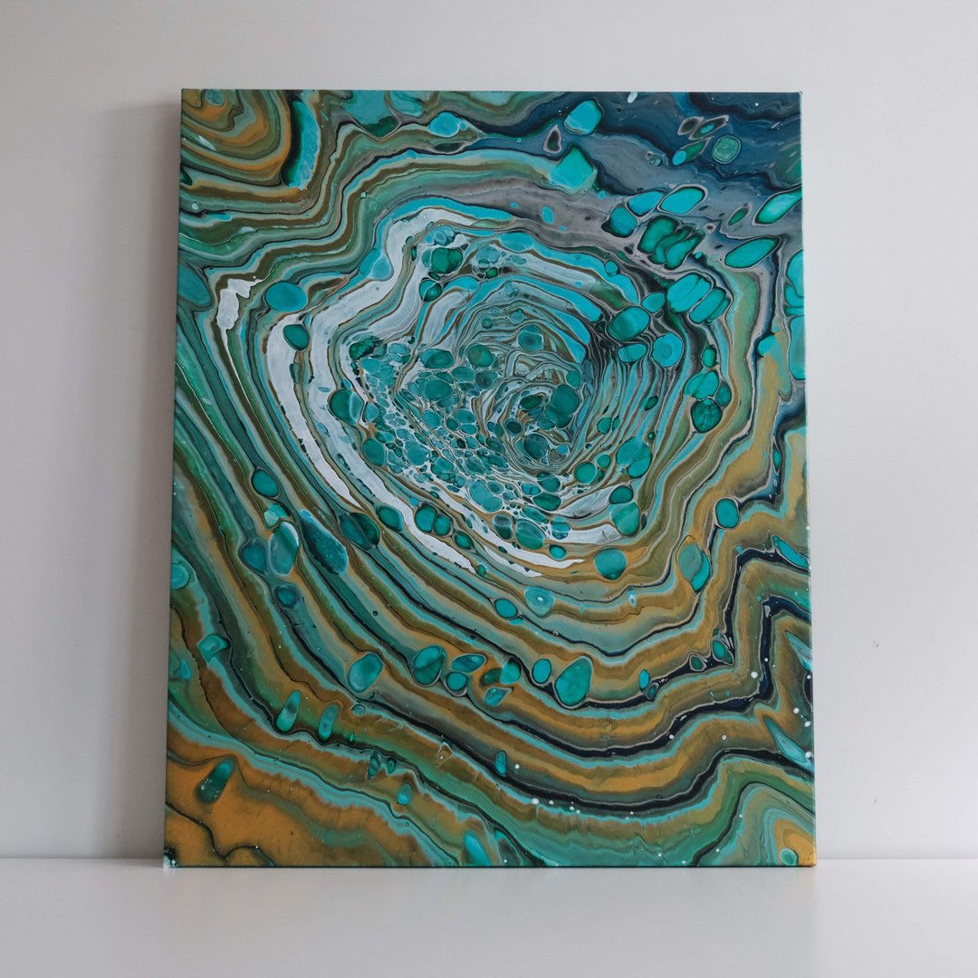 磅礡大雨 - 海报/装饰画/版画 - 颜料 