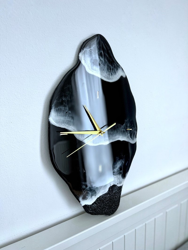 Deep ocean wall decoration, unique sea wall clock 牆面裝飾 海 海洋 - 时钟/闹钟 - 树脂 黑色