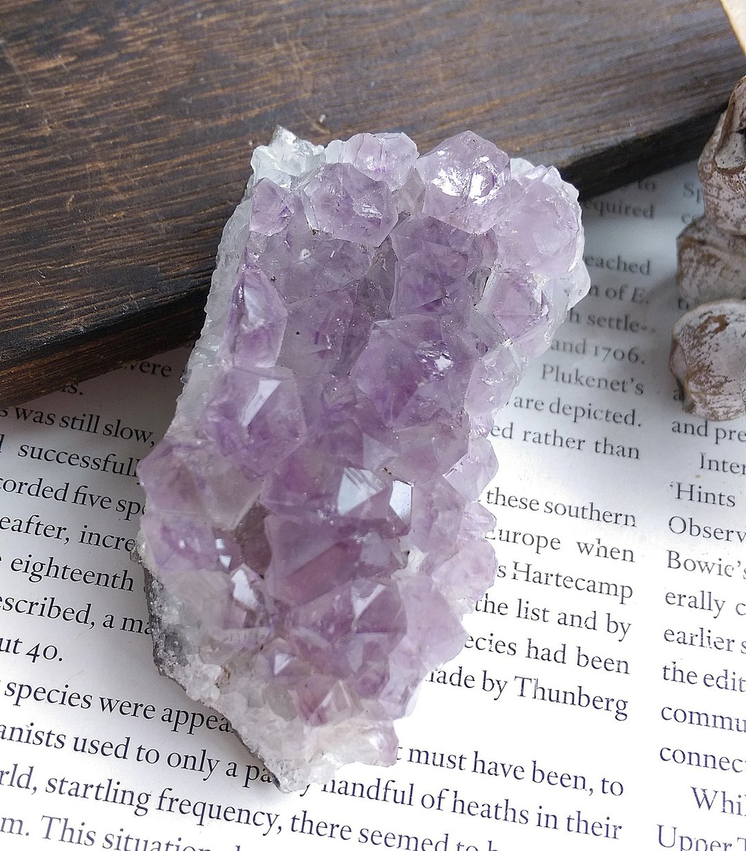 Amethyst 巴西产地 原皮紫水晶  晶簇 天然矿石 原矿 - 摆饰 - 其他材质 