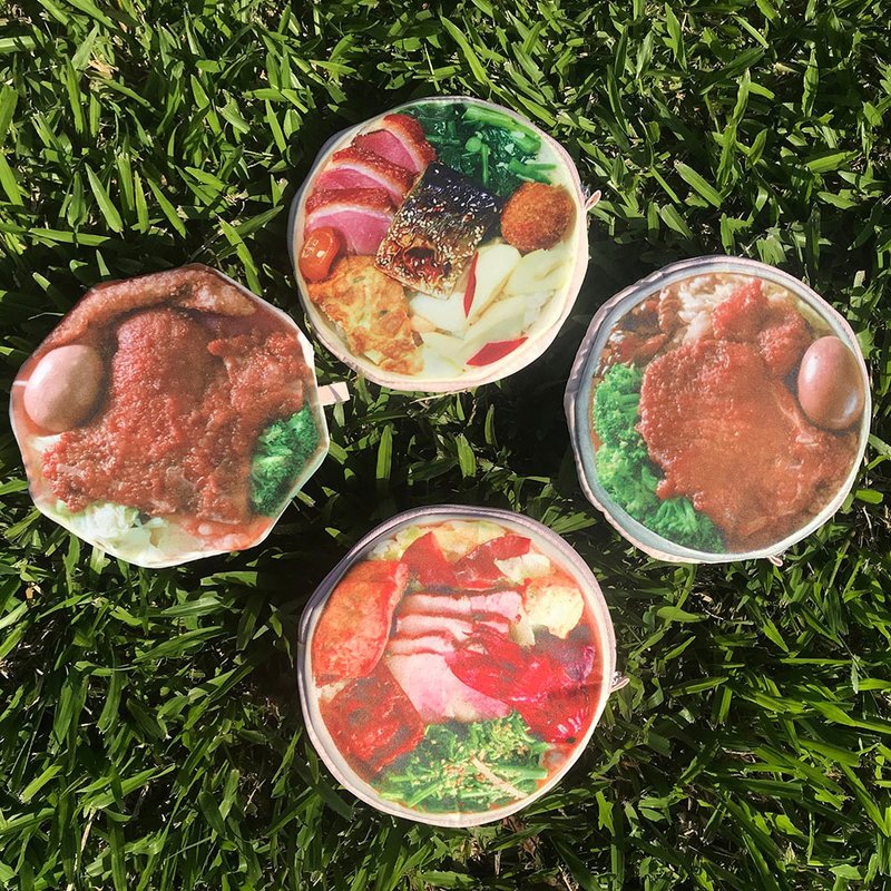 Goody Bag -【 集创意 】便当万用包 - 任选二款 / 超值福袋组合 - 零钱包 - 聚酯纤维 卡其色