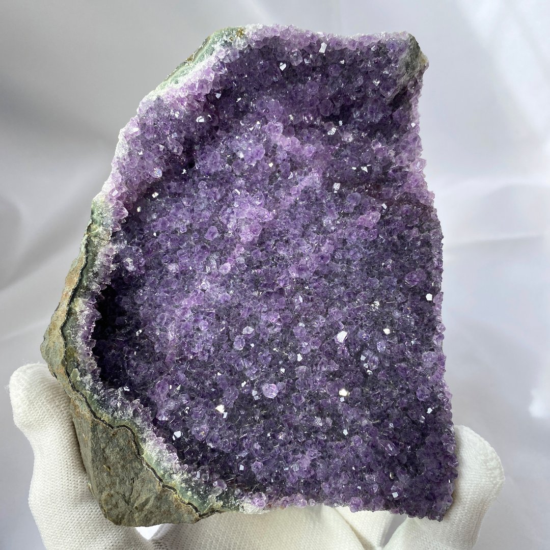 天然 乌拉圭 紫水晶镇 - 紫水晶摆件 - 摆饰 - 水晶 紫色