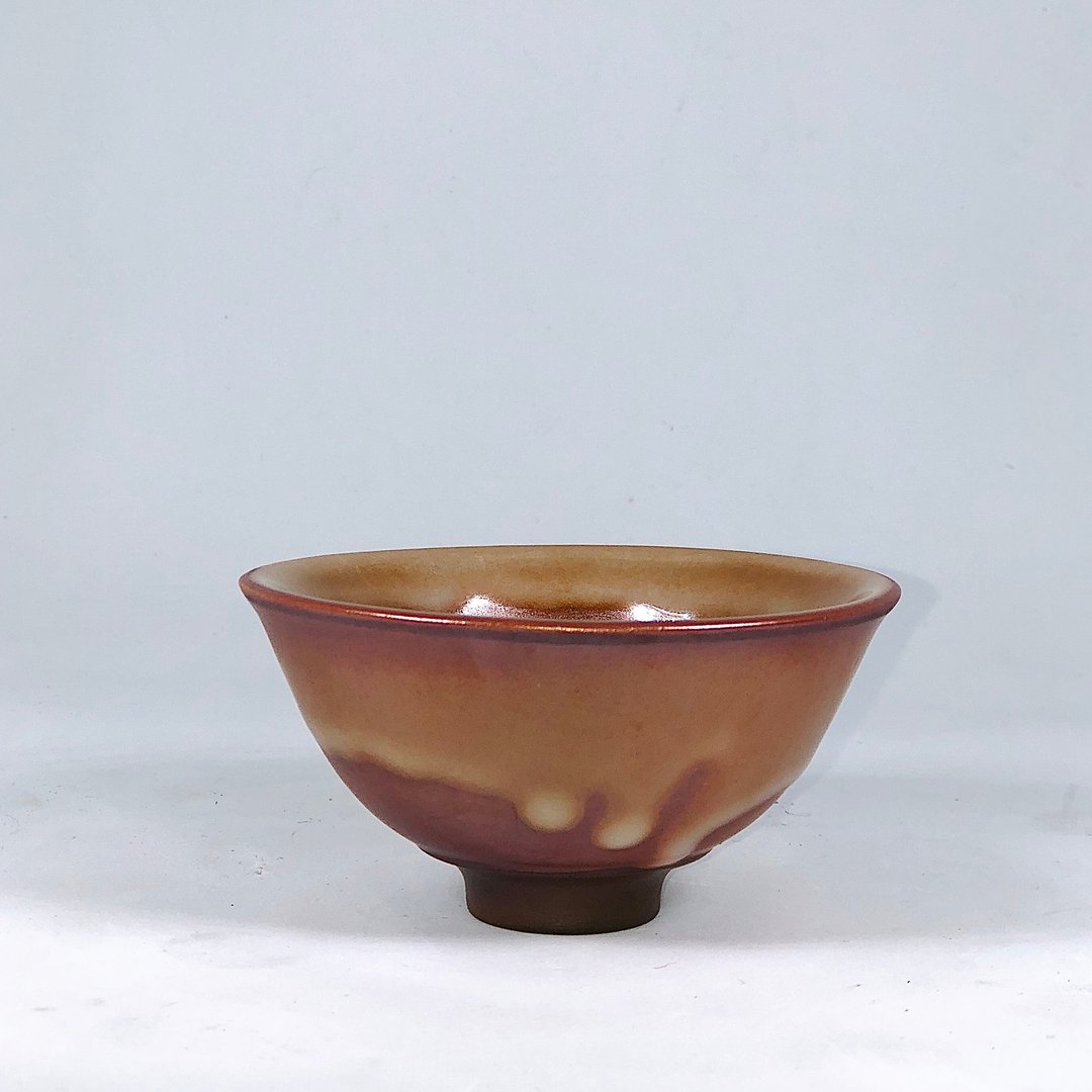 【唯一手作】柴烧 志野小茶碗 JC043 - 茶具/茶杯 - 其他材质 