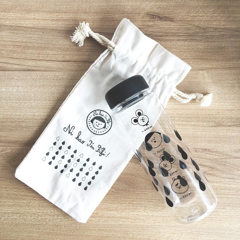 FIF随行杯冷水壶－小雨滴 - 水瓶/水壶 - 塑料 透明