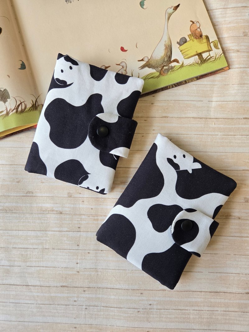 乳牛 护照套 护照包 护照夹 - 护照夹/护照套 - 棉．麻 黑色