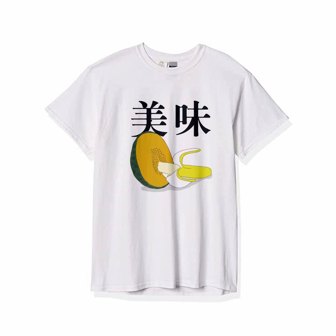 美味的水果 T - Shirt - 男装上衣/T 恤 - 棉 多色