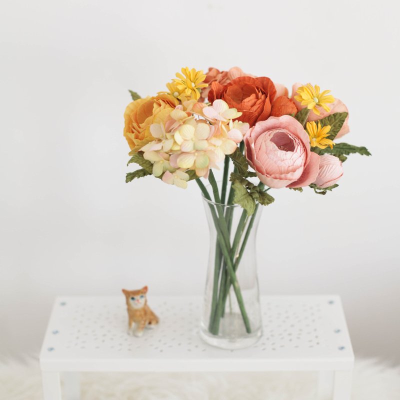 Small Posie Rooms for Home Decoration - 摆饰 - 纸 多色