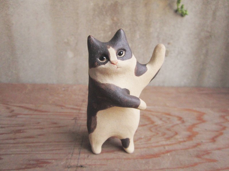 跳舞的猫之亮晶晶系列(奔驰) - 摆饰 - 陶 