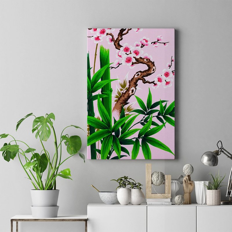 独一无二复古绝版品台湾花布装饰画框(孤品预购7~14天) - 海报/装饰画/版画 - 棉．麻 