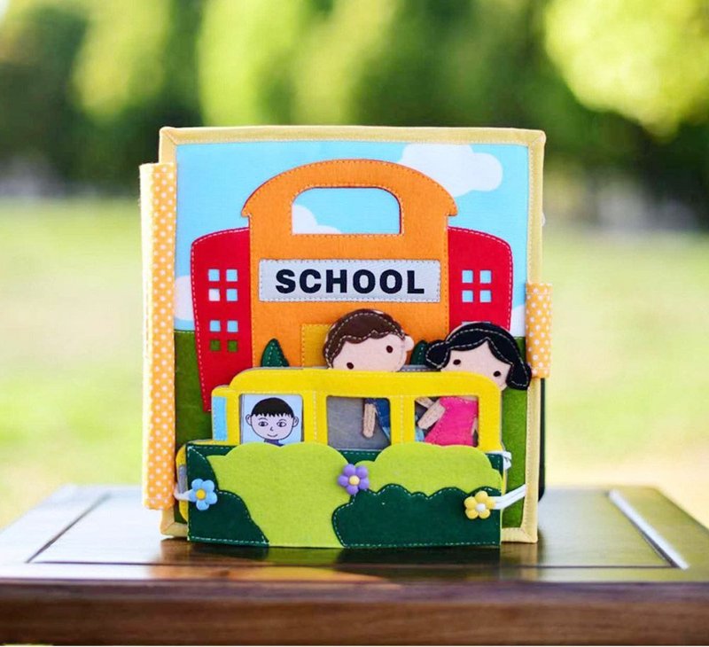 学校安静书 - 玩具/玩偶 - 其他人造纤维 